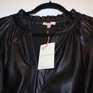 NWT Black sleeveless dress, lrg